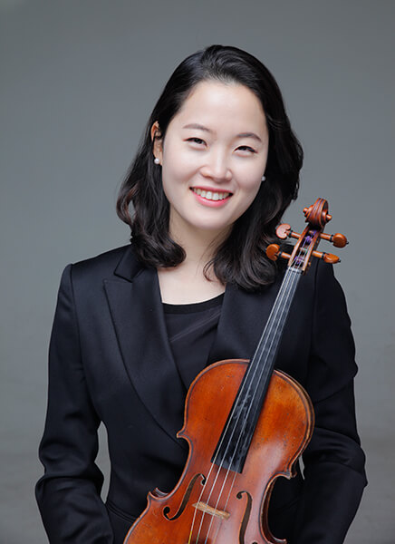 Michelle Kim, violinist at California Symphony Orchestra